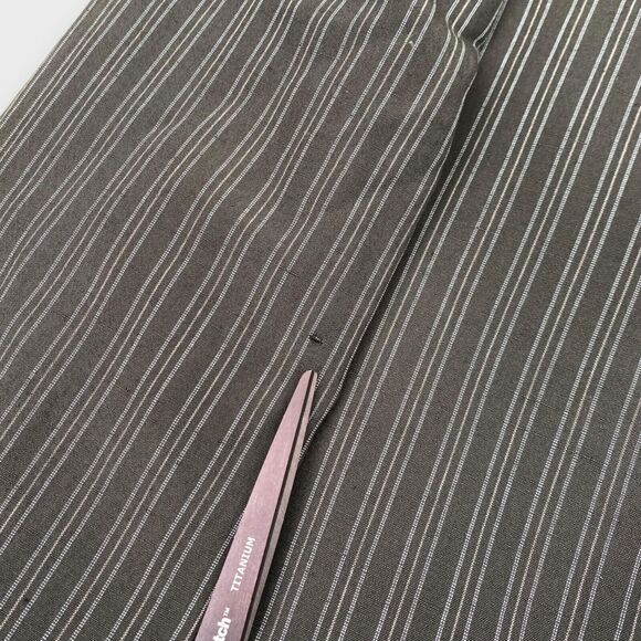 Z Zegna Blazer Mens 40R Silk Linen 'Sweater' Striped 3 Button Lightweight - Picture 10 of 12